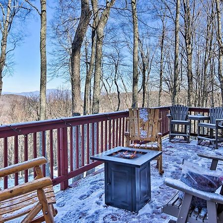 Beech Mountain Cabin Retreat With Hot Tub And Views! Zewnętrze zdjęcie