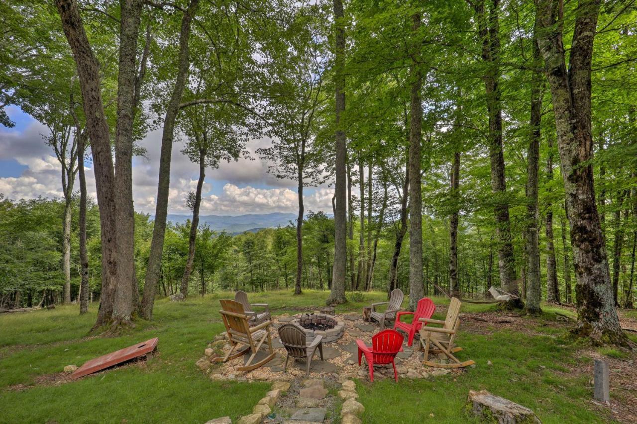 Beech Mountain Cabin Retreat With Hot Tub And Views! Zewnętrze zdjęcie