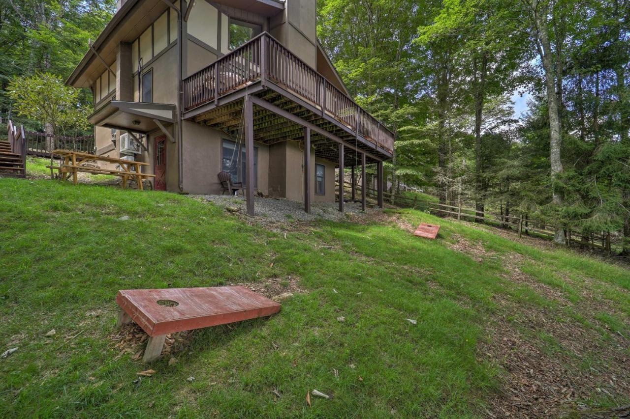 Beech Mountain Cabin Retreat With Hot Tub And Views! Zewnętrze zdjęcie