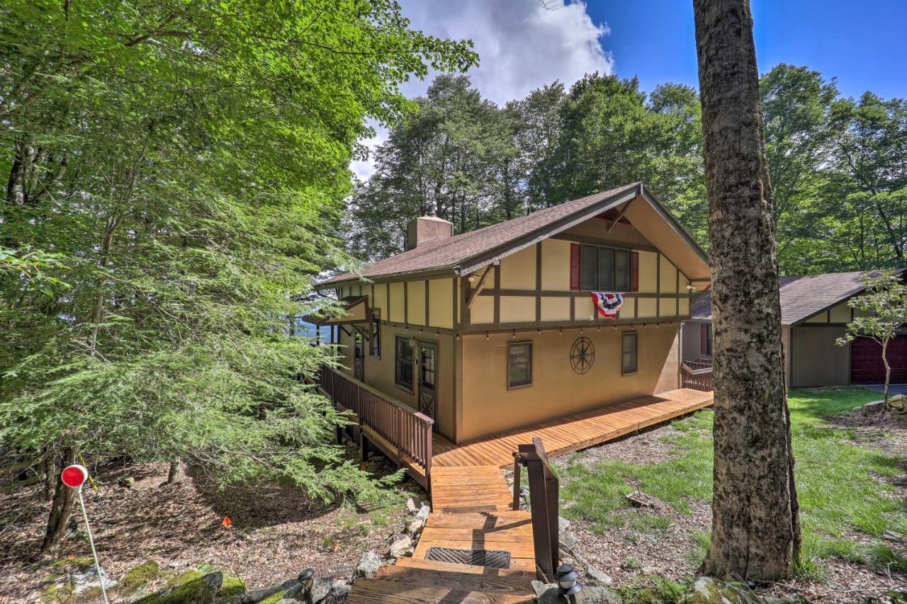 Beech Mountain Cabin Retreat With Hot Tub And Views! Zewnętrze zdjęcie