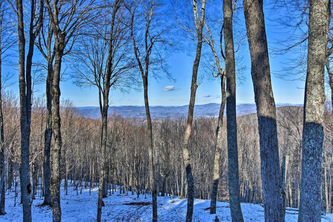 Beech Mountain Cabin Retreat With Hot Tub And Views! Zewnętrze zdjęcie