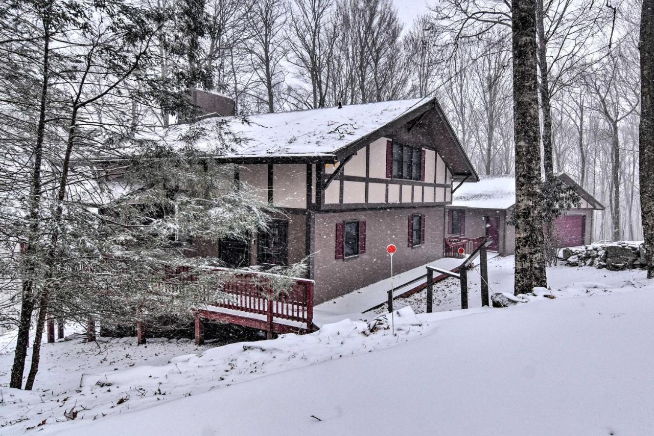 Beech Mountain Cabin Retreat With Hot Tub And Views! Zewnętrze zdjęcie